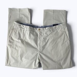 Polo Ralph Lauren Stretch Classic Fit Chino Pants White Coastal Preppy Sz 46x32